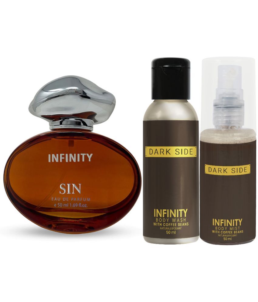     			Infinity Bare EDP Perfume 100ml, Beaute Body Wash 50ml, Beaute Body Mist 35ml Pack of 3