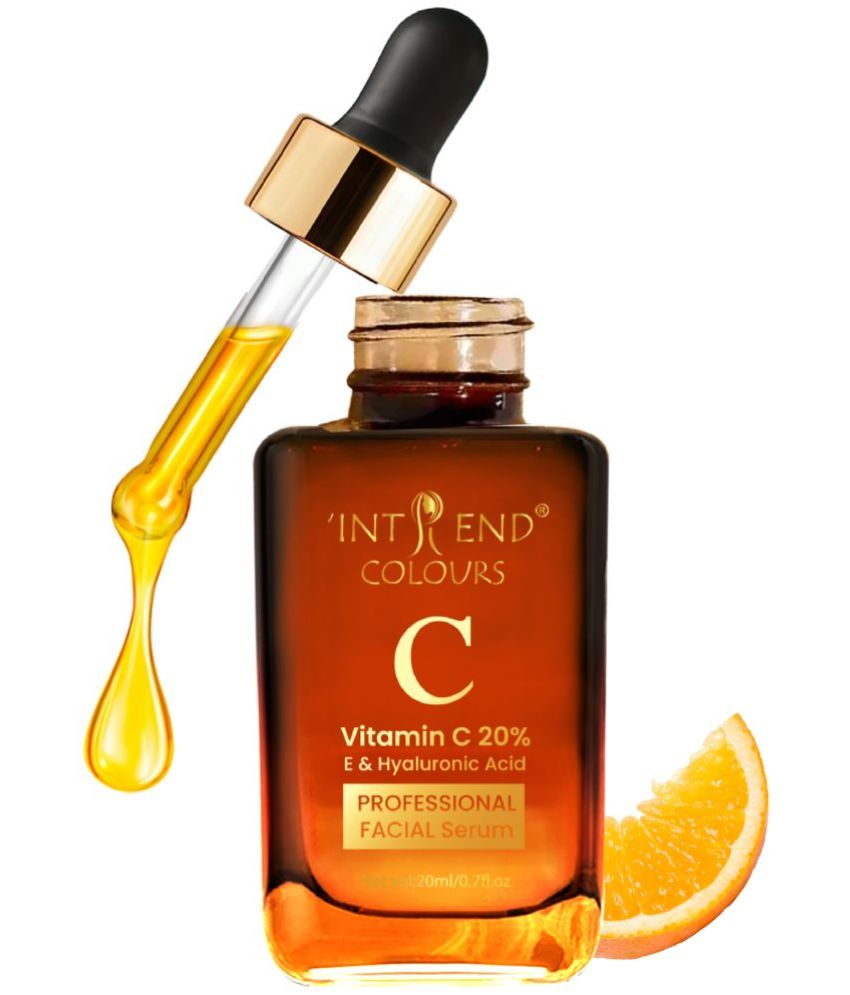     			Intrend Colours Face Serum Vitamin C Daily Care For All Skin Type ( Pack of 1 )