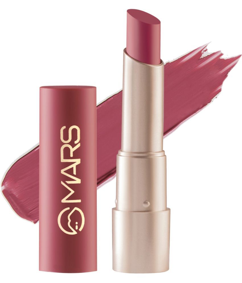     			MARS Creamy Matte Long Lasting Lipstick for Women (Shade 06-Bhangra Bloom)