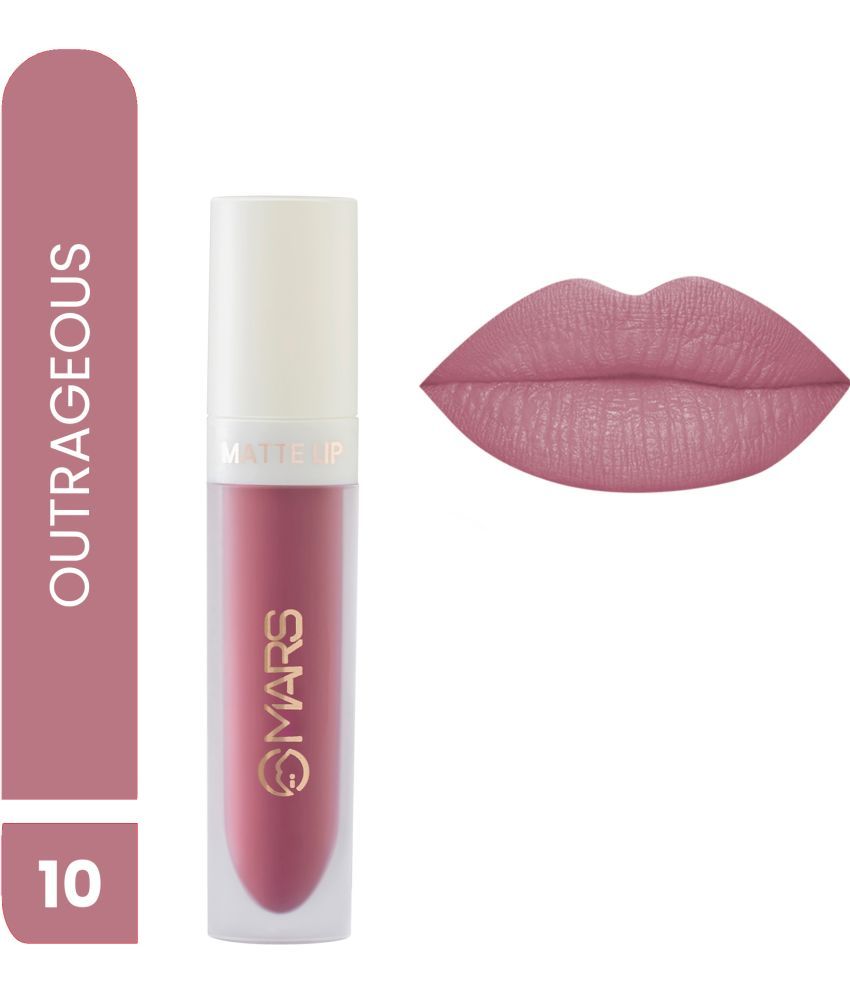     			MARS Pink Matte Lipstick 4.5