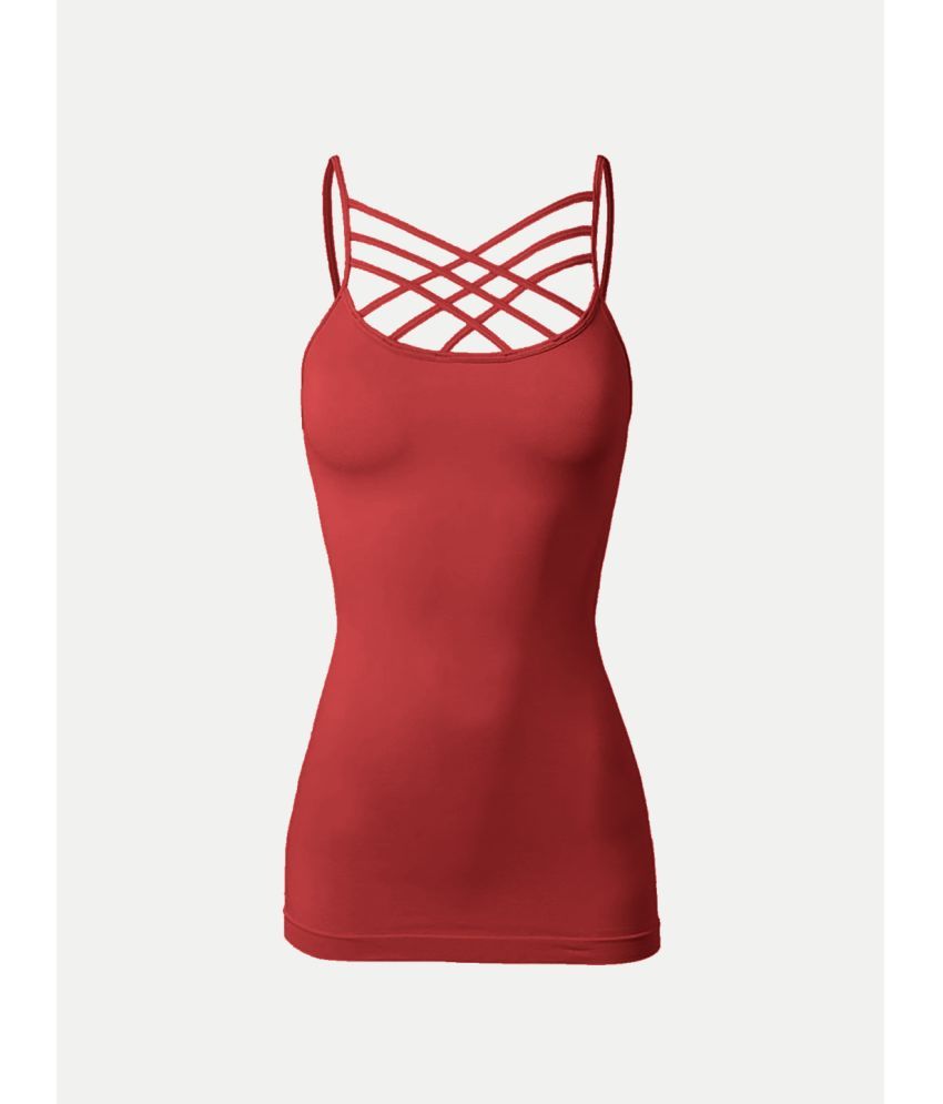     			Radprix Cotton Tanks - Red Single