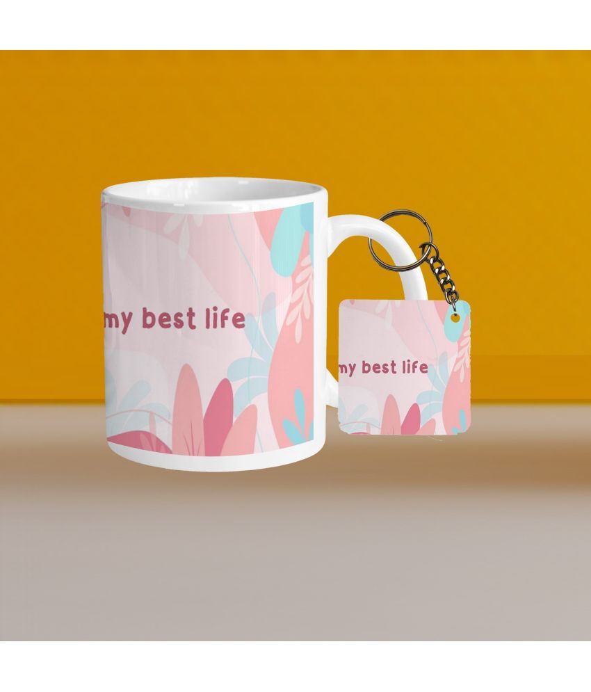     			VM SHOPPING MALL Coffee Mug Solid Ceramic Coffee Mug 330 mL ( Pack of 1 )