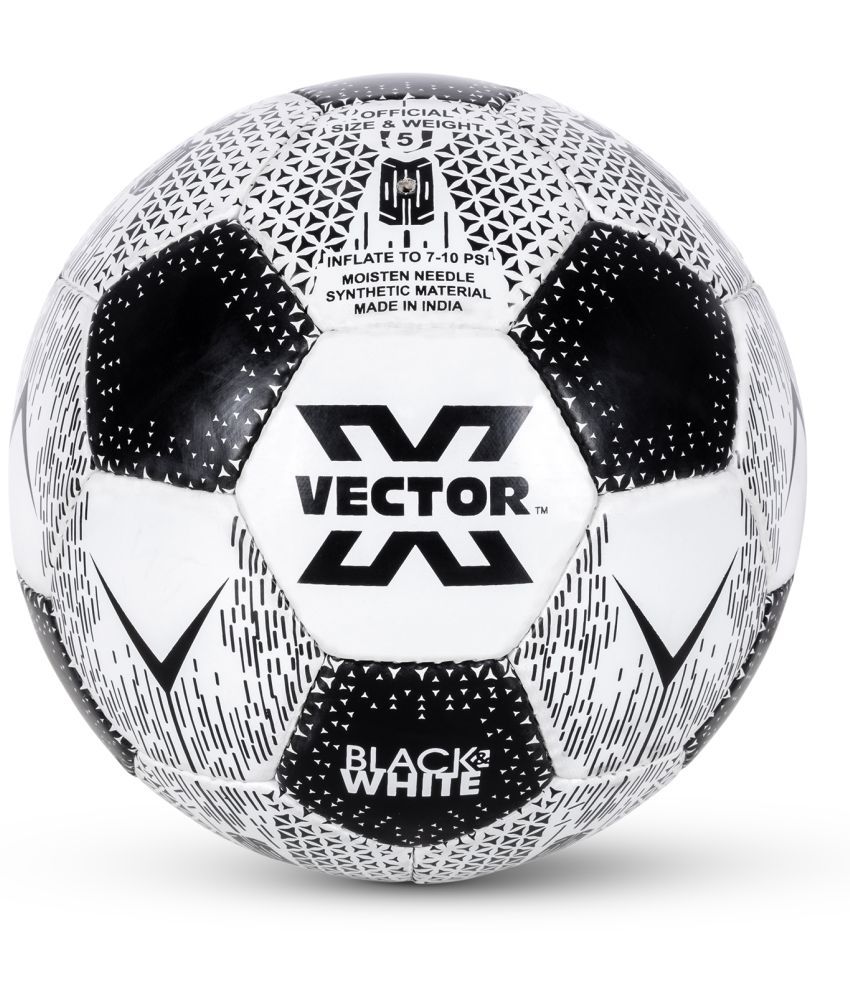     			Vector X Black Rubber Football ( Pack of 1 )