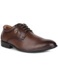 Liberty Brown Men's Derby Formal Shoes