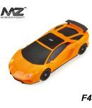 MZ F4 5 W Bluetooth Speaker Bluetooth V 5.0 with SD card Slot Playback Time 6 hrs Orange