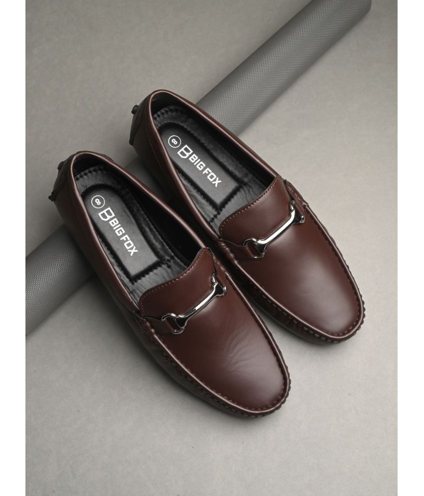     			Big Fox Brown Men's Slip on