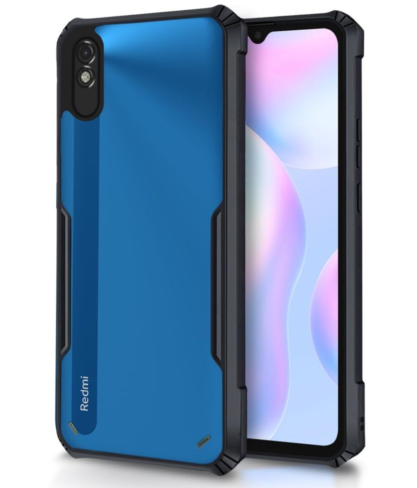     			Case Vault Covers Shock Proof Case Compatible For Polycarbonate Xiaomi Redmi 9A ( Pack of 1 )