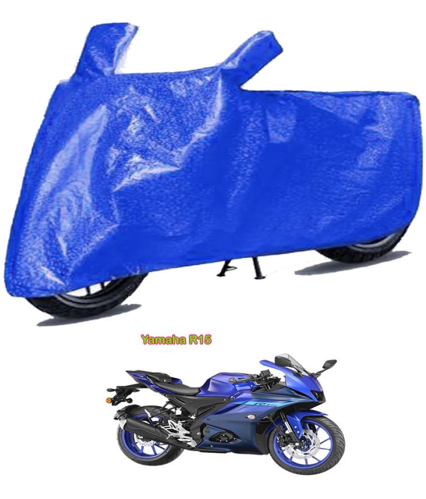     			GOLDKARTZ Bike Body Cover for Yamaha R15 ( Pack of 1 ) , Gold