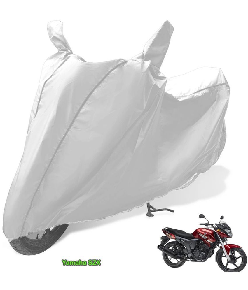     			GOLDKARTZ Bike Body Cover for Bajaj Platina ( Pack of 1 ) , Silver