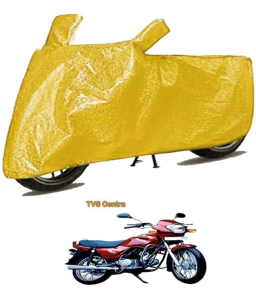     			GOLDKARTZ Bike Body Cover for TVS Centra ( Pack of 1 ) , Gold