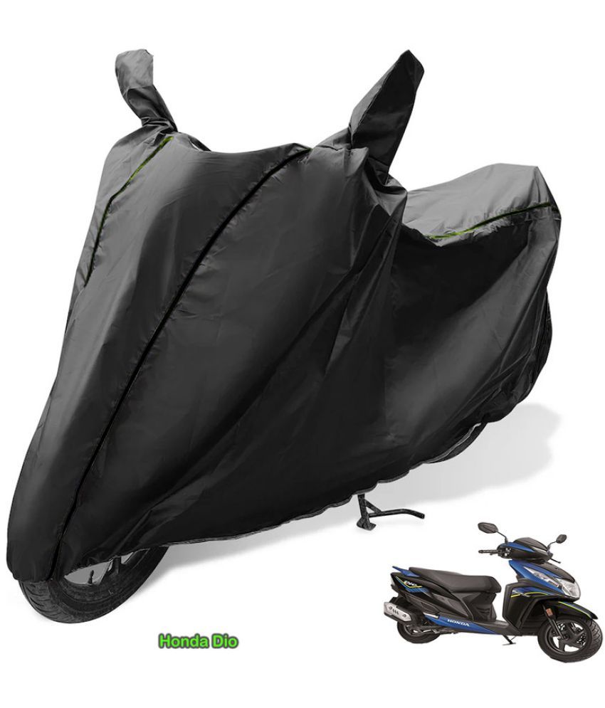     			GOLDKARTZ Bike Body Cover for Vespa Vespa LX ( Pack of 1 ) , Black