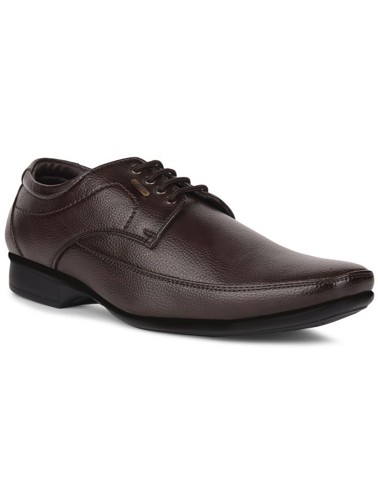     			Liberty Brown Men's Derby Formal Shoes