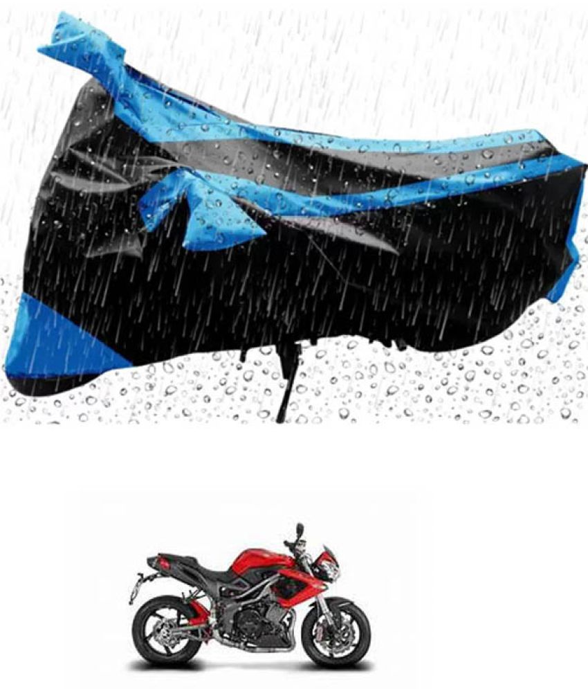     			RONISH Bike Body Cover for DSK Benelli TNT R ( Pack of 1 ) , Blue