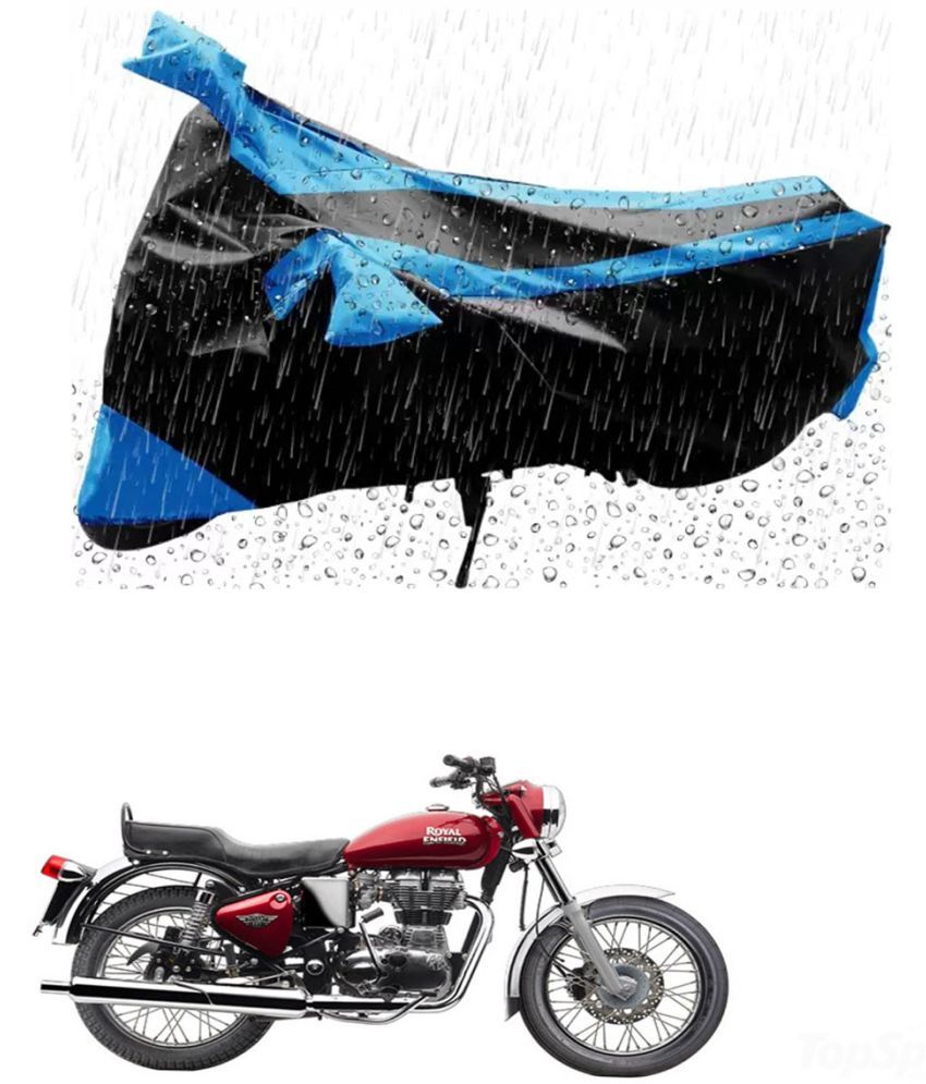     			RONISH Bike Body Cover for Royal Enfield Electra ( Pack of 1 ) , Blue