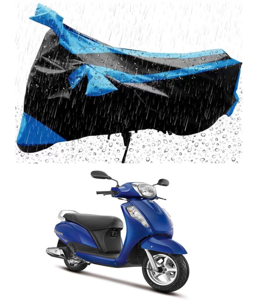     			RONISH Bike Body Cover for Suzuki Access 125 ( Pack of 1 ) , Blue