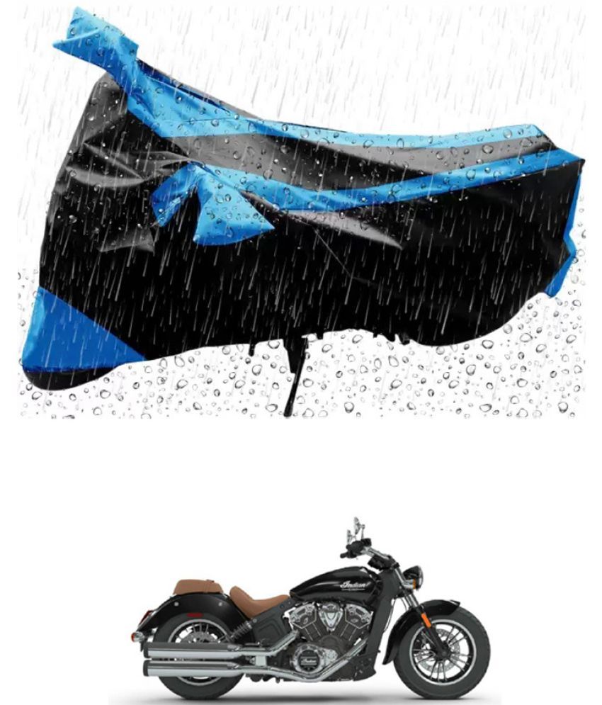     			RONISH Bike Body Cover for Indian Scout ( Pack of 1 ) , Blue