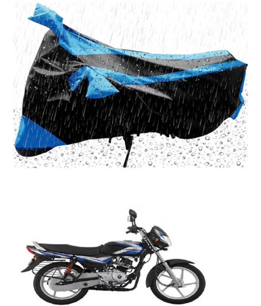     			RONISH Bike Body Cover for Bajaj CT 100 ( Pack of 1 ) , Blue