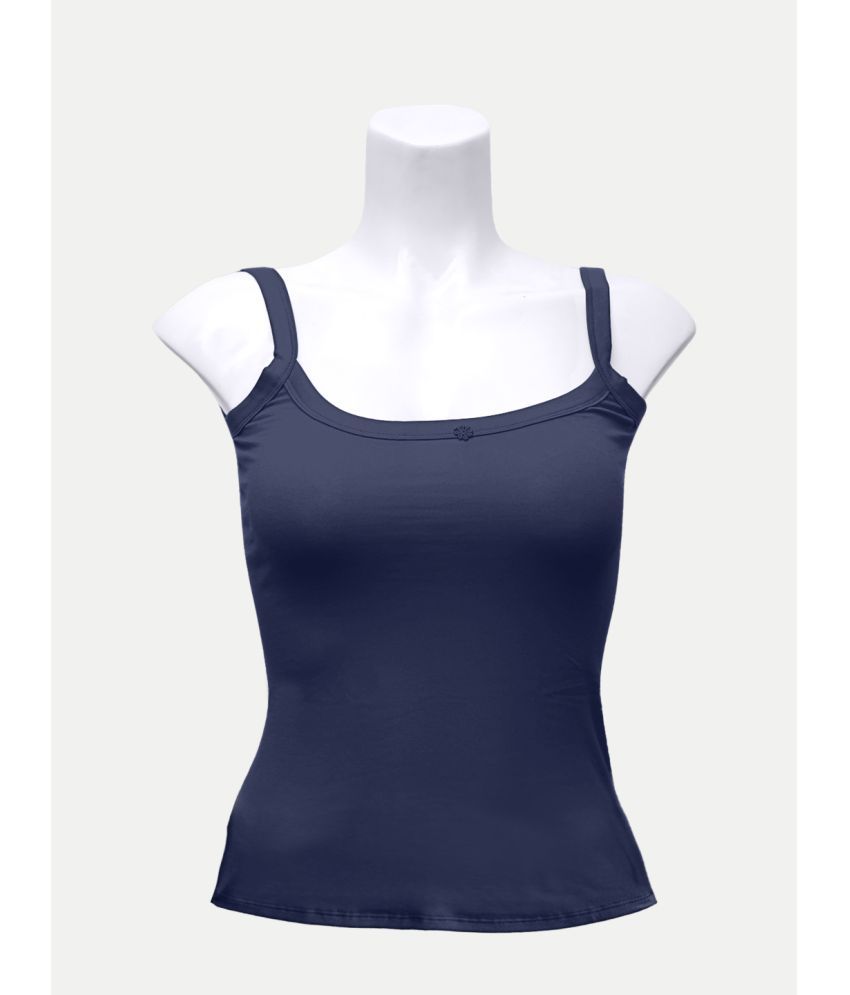     			Radprix Cotton Camisoles - Blue Single