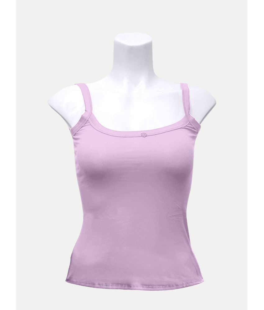     			Radprix Cotton Camisoles - Purple Single