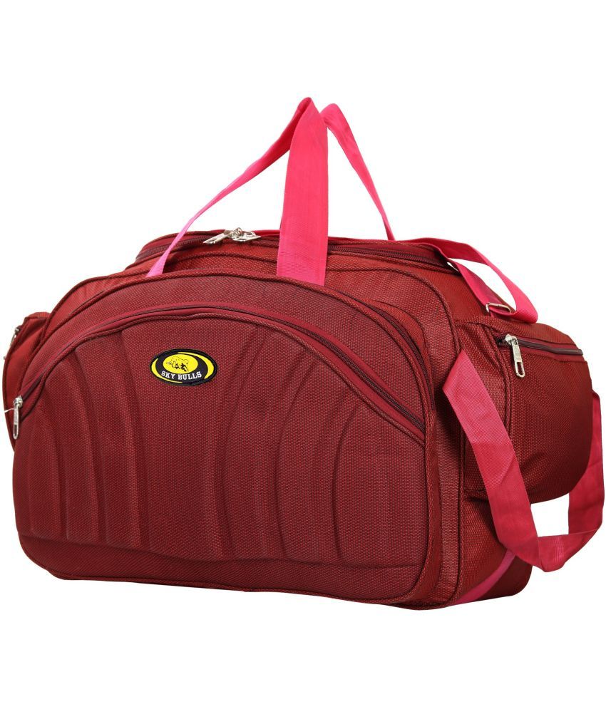     			Sky Bulls 40 Ltrs Brown Fabric Duffle Bag