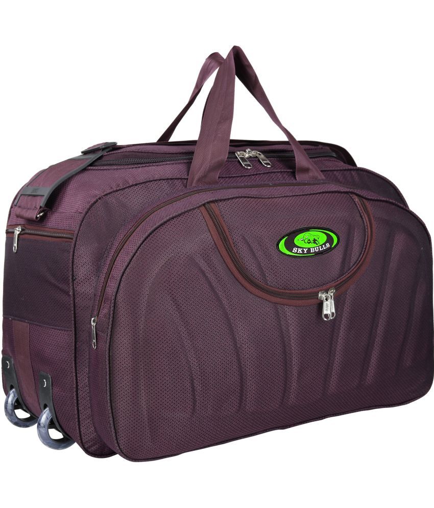     			Sky Bulls 40 Ltrs Purple Fabric Duffle Bag