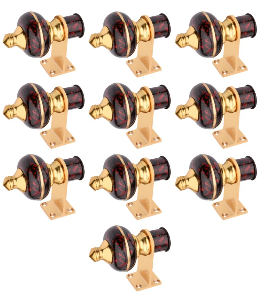     			Sun Shield Multi Color Wrought Iron Single Rod Bracket ( Pack of 10 )