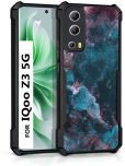 COBERTA Multicolor Printed Back Cover Polycarbonate Compatible For iQOO Z3 ( Pack of 1 )