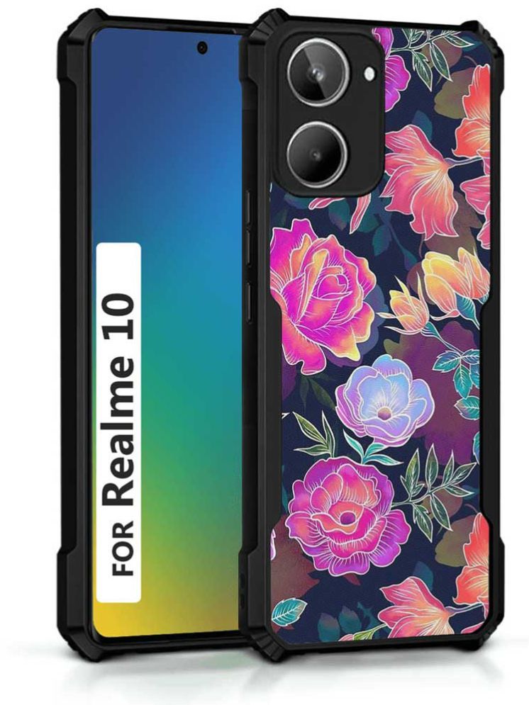     			COBERTA Multicolor Printed Back Cover Polycarbonate Compatible For Realme 10 ( Pack of 1 )