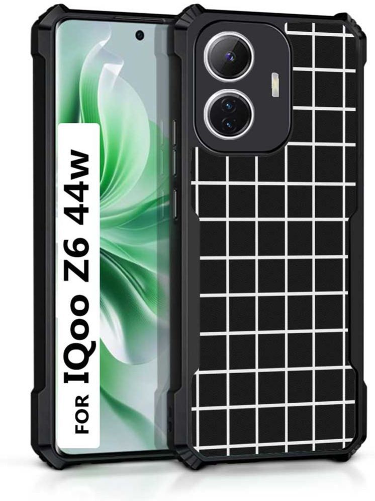     			COBERTA Multicolor Printed Back Cover Polycarbonate Compatible For iQoo Z6 44W ( Pack of 1 )