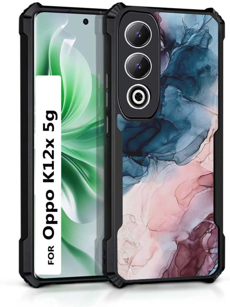     			COBERTA Multicolor Printed Back Cover Polycarbonate Compatible For Oppo K12X 5G ( Pack of 1 )