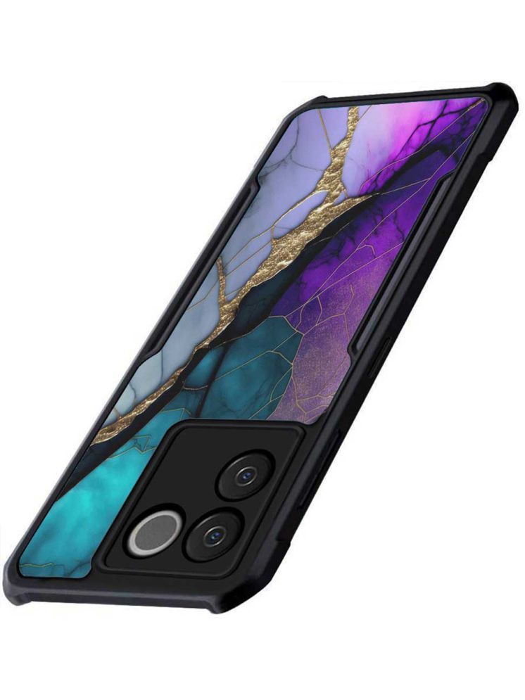     			COBERTA Multicolor Printed Back Cover Polycarbonate Compatible For iQOO Z7 Pro 5G ( Pack of 1 )