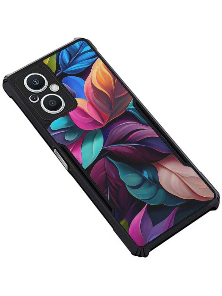     			COBERTA Multicolor Printed Back Cover Polycarbonate Compatible For Oppo F21 Pro 5G ( Pack of 1 )