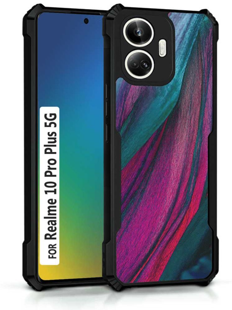     			COBERTA Multicolor Printed Back Cover Polycarbonate Compatible For Realme 10 Pro Plus 5G ( Pack of 1 )