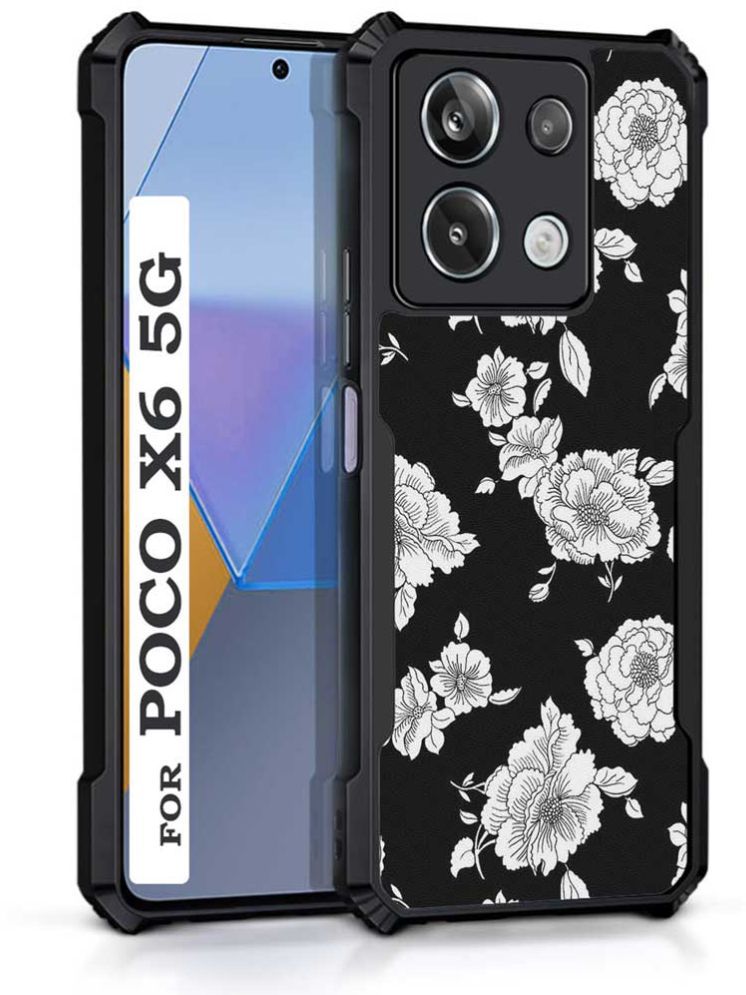     			COBERTA Multicolor Printed Back Cover Polycarbonate Compatible For Poco X6 5G ( Pack of 1 )