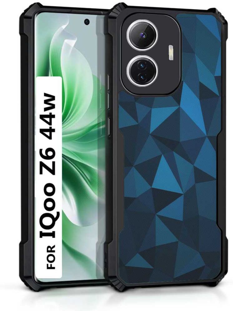     			COBERTA Multicolor Printed Back Cover Polycarbonate Compatible For iQoo Z6 44W ( Pack of 1 )