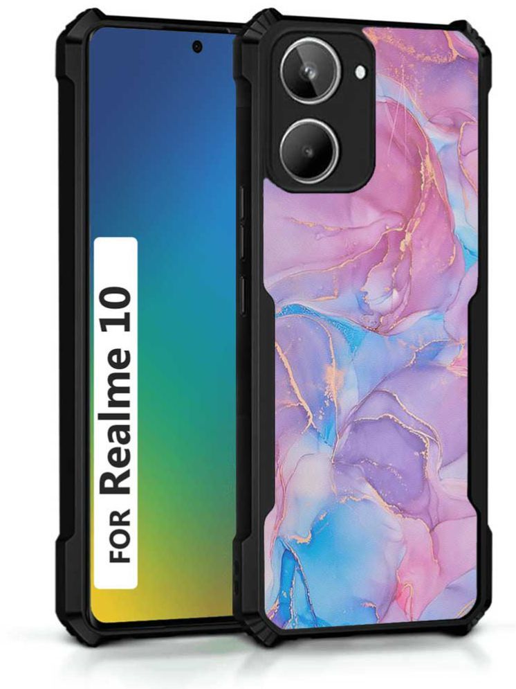     			COBERTA Multicolor Printed Back Cover Polycarbonate Compatible For Realme 10 ( Pack of 1 )