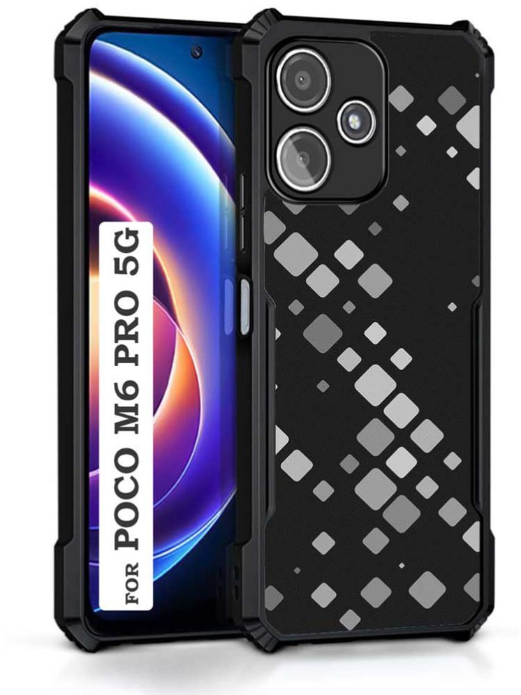     			COBERTA Multicolor Printed Back Cover Polycarbonate Compatible For Poco M6 Pro ( Pack of 1 )