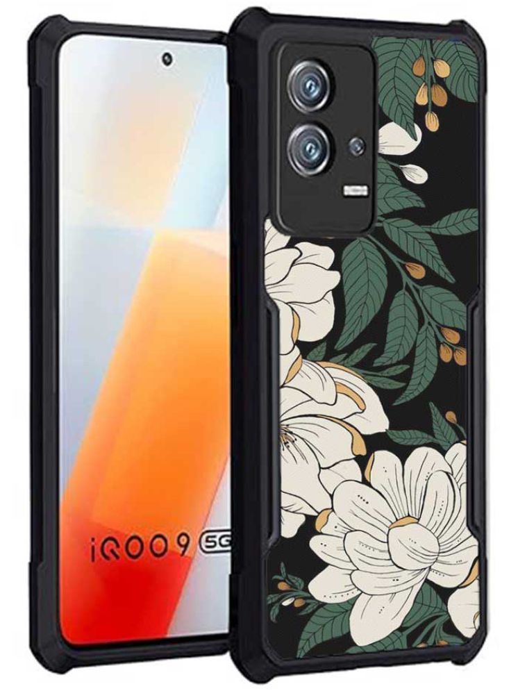     			COBERTA Multicolor Printed Back Cover Polycarbonate Compatible For Iqoo 9 5G ( Pack of 1 )