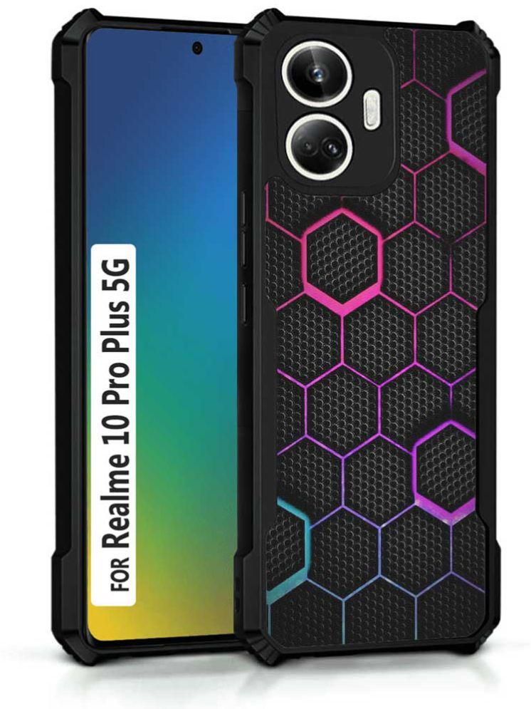     			COBERTA Multicolor Printed Back Cover Polycarbonate Compatible For Realme 10 Pro Plus 5G ( Pack of 1 )