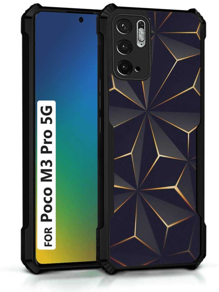     			COBERTA Multicolor Printed Back Cover Polycarbonate Compatible For Poco M3 pro 5G ( Pack of 1 )