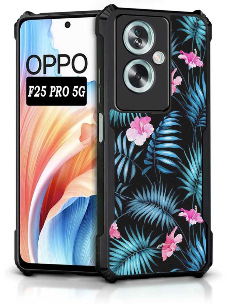     			COBERTA Multicolor Printed Back Cover Polycarbonate Compatible For Oppo F25 Pro 5G ( Pack of 1 )