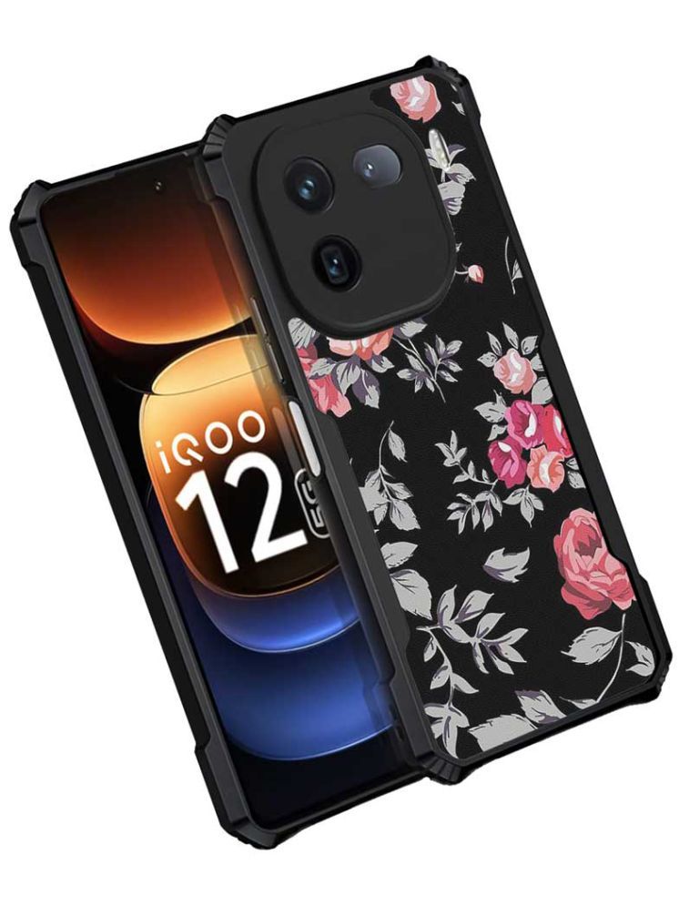     			COBERTA Multicolor Printed Back Cover Polycarbonate Compatible For IQOO 12 5G ( Pack of 1 )