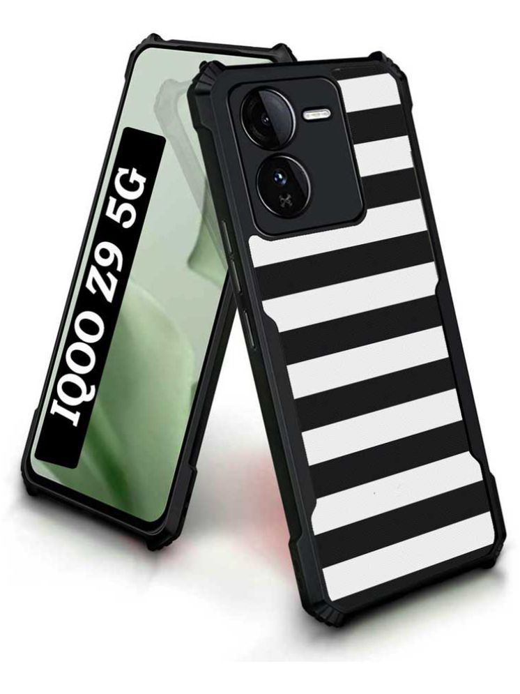     			COBERTA Multicolor Printed Back Cover Polycarbonate Compatible For iQOO Z9 5G ( Pack of 1 )