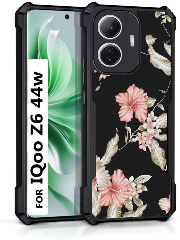     			COBERTA Multicolor Printed Back Cover Polycarbonate Compatible For iQoo Z6 44W ( Pack of 1 )