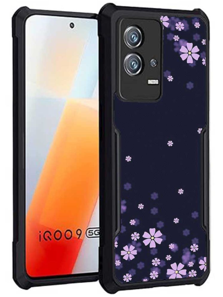     			COBERTA Multicolor Printed Back Cover Polycarbonate Compatible For Iqoo 9 5G ( Pack of 1 )