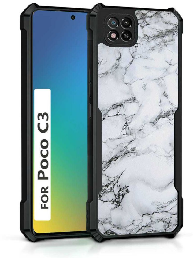     			COBERTA Multicolor Printed Back Cover Polycarbonate Compatible For POCO C3 ( Pack of 1 )