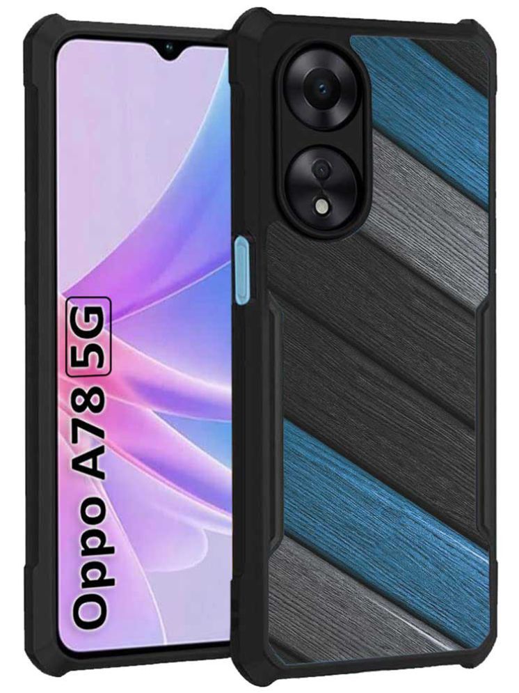     			COBERTA Multicolor Printed Back Cover Polycarbonate Compatible For OPPO A78 5G ( Pack of 1 )