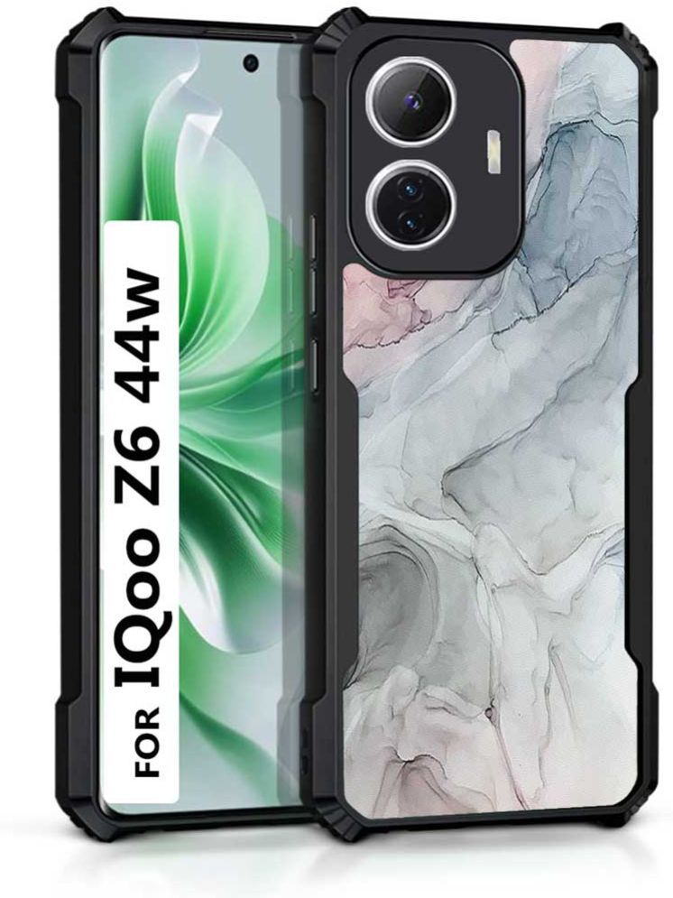     			COBERTA Multicolor Printed Back Cover Polycarbonate Compatible For iQoo Z6 44W ( Pack of 1 )