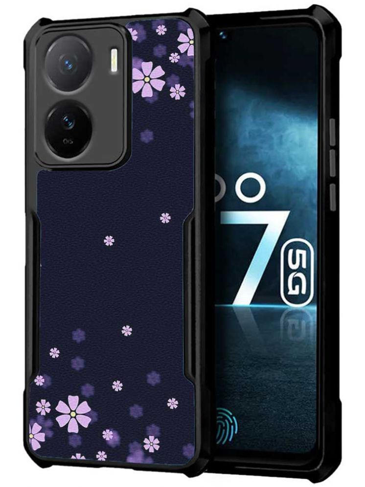     			COBERTA Multicolor Printed Back Cover Polycarbonate Compatible For iQoo Z7s 5G ( Pack of 1 )