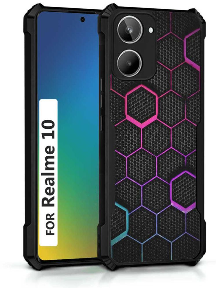     			COBERTA Multicolor Printed Back Cover Polycarbonate Compatible For Realme 10 ( Pack of 1 )